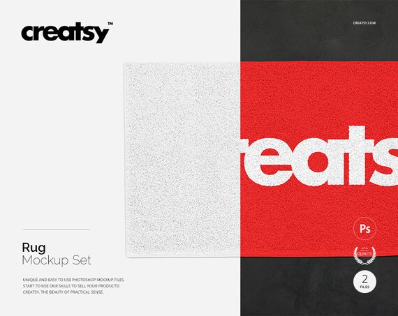 Download Rug Mockup Set Floor Mat Mockup Template Rectangle Rug Free 345 3d Logo Mockups PSD Mockup Templates