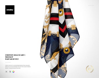Download Silk Scarf Mockup Etsy