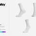 Download Socks Mockup Set Socks Template Sublimation Socks Blank | Etsy