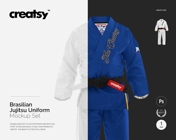 Brasilian Jiu Jitsu Uniform Mockup Sport Mockup Karate Mockup Brasilian Jiu Jitsu Uniform Mockup Sport Mockup Karate Mockup