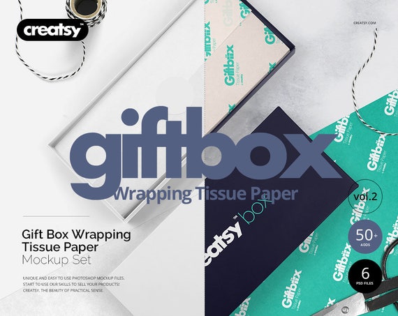 Download Gift Box Wrapping Tissue Paper Mockup Set Gift Wrap Free Magazine Mockup Psd All Free Mockups Yellowimages Mockups