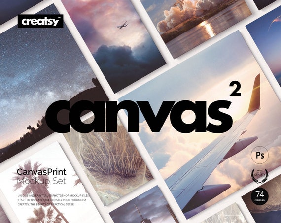 Download Canvas Print Mockup Set Wall Art Tempalte Frame Mockup Download Free Psd Mockups Templates PSD Mockup Templates