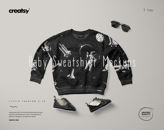 Baby SweaT-Shirt Mockup Set 2 Little Fashion Series: Vol16