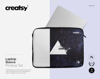 Download Laptop Sleeve Mockup Set For Macbook Ipad Case Cover Covers For Laptop Sleeve Neoprene Uv Mockup Template Personalized Sleeve Custom Download Mockups Free Best Templates