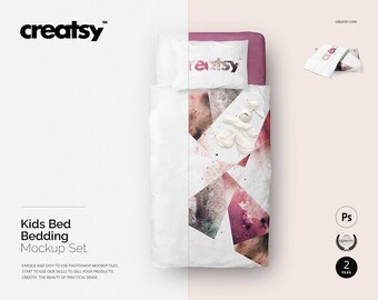 Download Single Bed Bedding Mockup Bedding Set Template Bedclothes Mockup Bed Mockup Pillow Mockup Pillow Template Duvet Mockup Comforter Mock Free Packaging Psd Mockups Templates PSD Mockup Templates