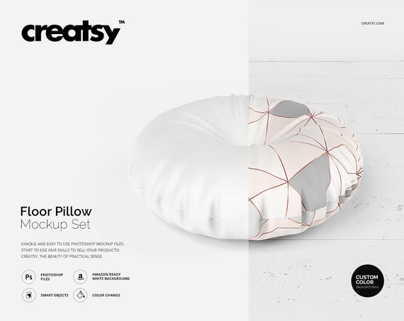 Floor Pillow Mockup Set Floor Cushion Pillow Pouf Cover Floor Pillow Mockup Set Floor Cushion Pillow Pouf Cover