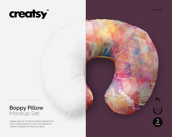 Boppy Pillow Mockup Set Custom Pillow Boppy Pillow Template Boppy Pillow Mockup Set Custom Pillow Boppy Pillow Template