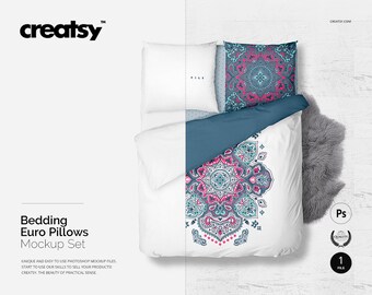 Download Bedding Mockup With Euro Pillows Double Bed Set Bed Template Pillow Mockup Bedclothing Bedclothes Duvet Comforter Mockup Sheet Mockup Best Mockup Template Psd Yellowimages Mockups
