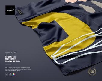 Download Silk Scarf Mockup Etsy