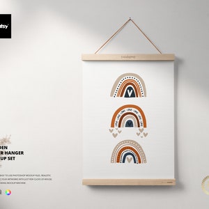 Posterleisten Set aus Holz