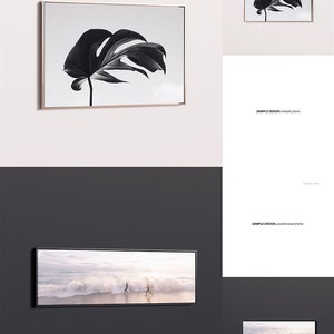 Canvas in Floater Frame Mockup Set, Canvas Print Tempalte, Personalized Canvas, Custom Canvas, Canvas in frame, Wall Art, Home Decor, PSD image 8