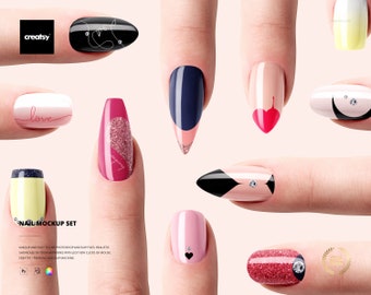 Nail Mockup Set