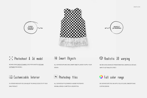 Baby Dress Mockup Set 8 Baby Pouch Dress Template Etsy