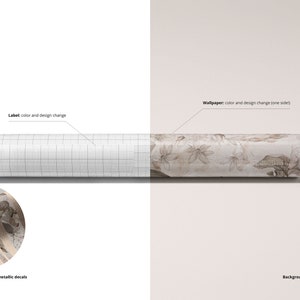 SOPHIE LAURENCE Fleece Grey Designer Wallpaper - Textured Thick Non - View #8