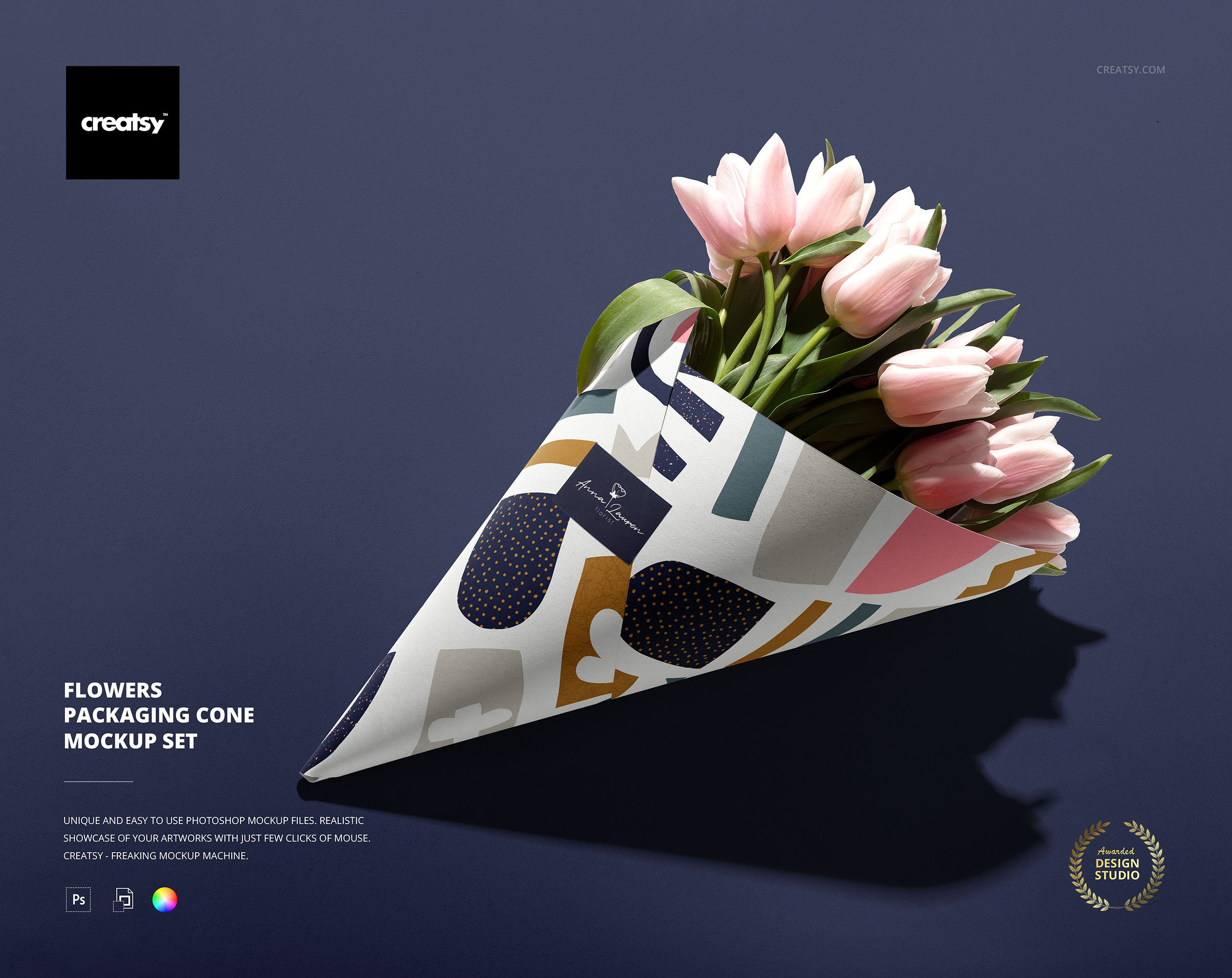 Flower Bouquet Design Starter Kit With Florist Tools, Floral