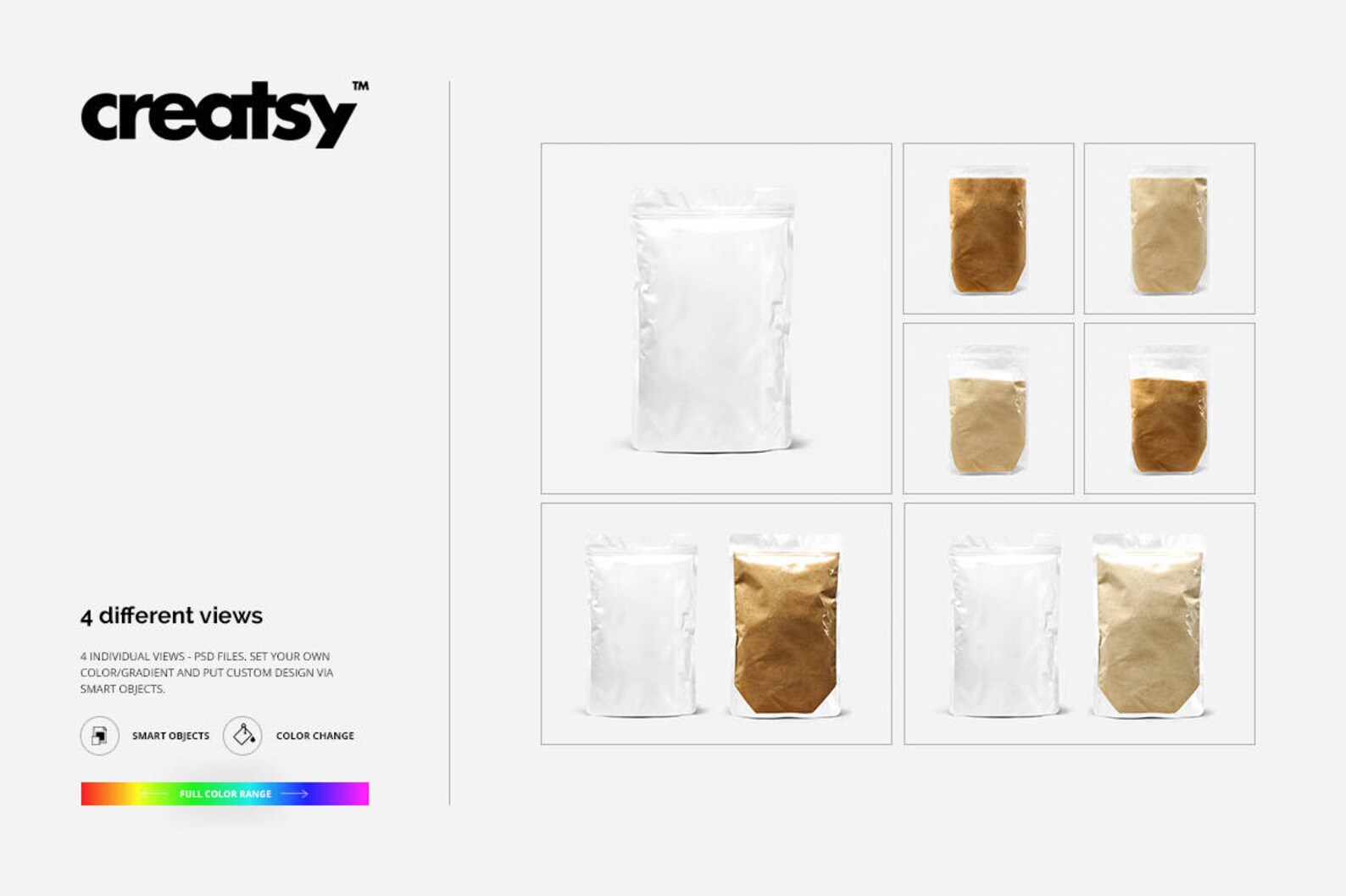 Download Zip Lock Plastic Bag Mockup Set Bag Template Plastic Bag ...