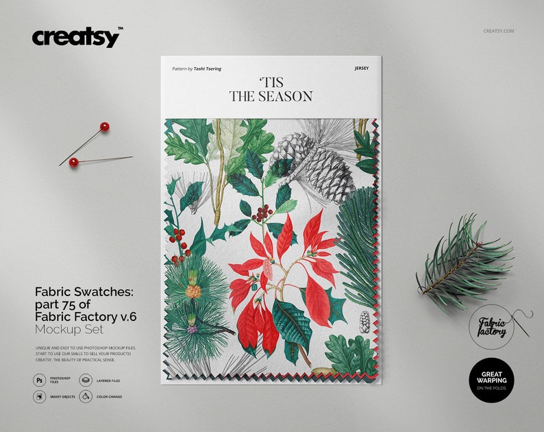 Download Fabric Swatches Mockup part 75 of Fabric Factory v.6 | Etsy
