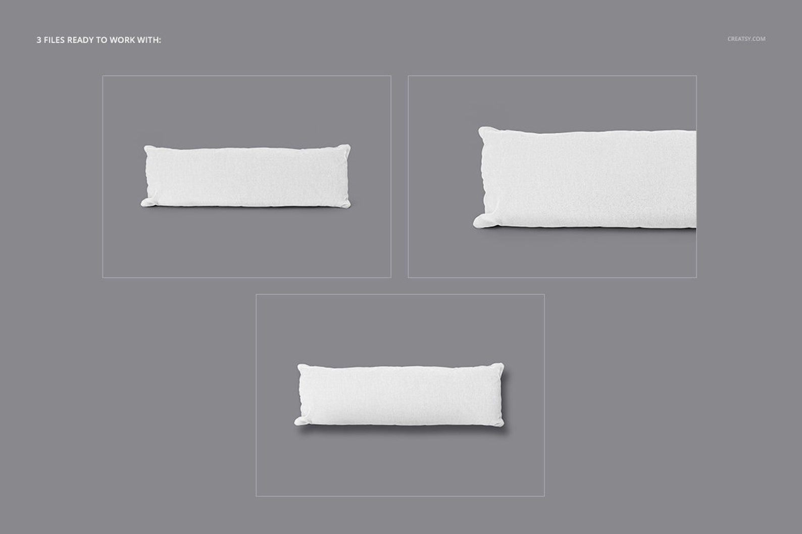 Long Pillow Mockup Set Rectangular Pillow Mockup Etsy