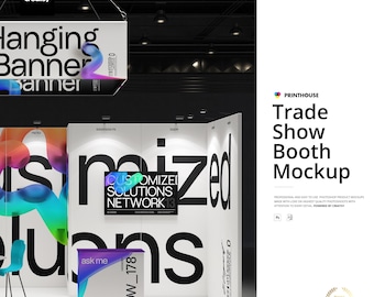 Maqueta de stand de feria comercial