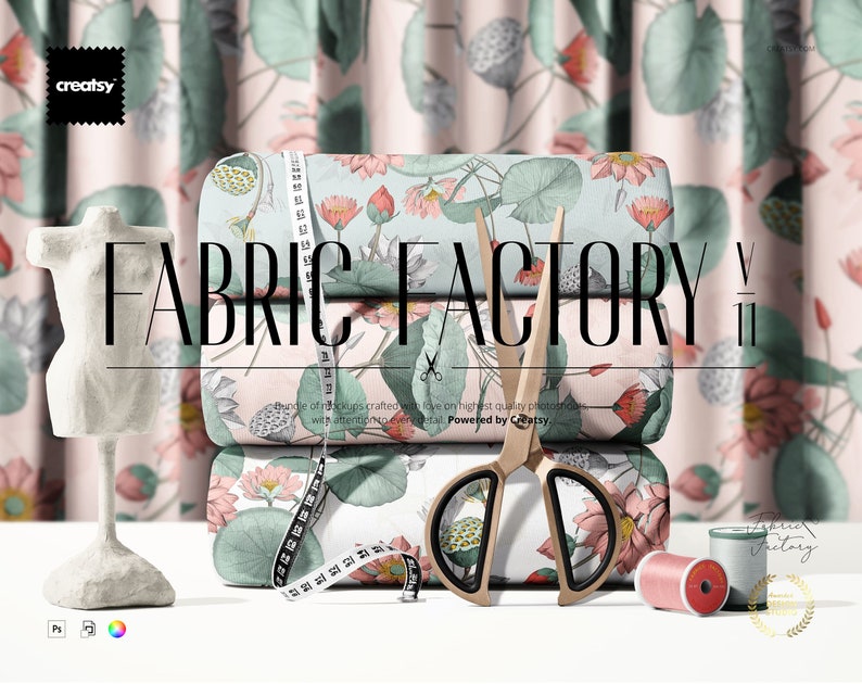 Ensemble de maquettes Fabric Factory v.11 image 1