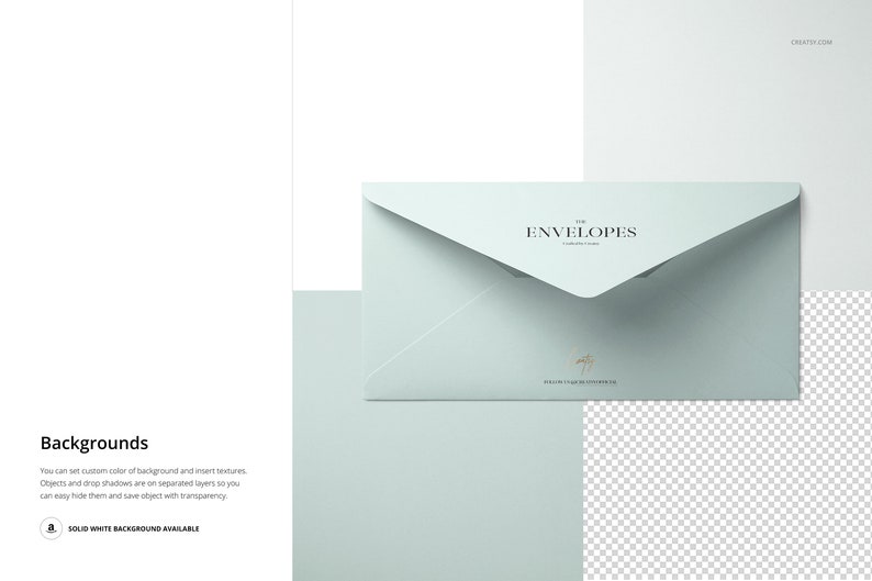 DL Envelope Mockup Set image 9