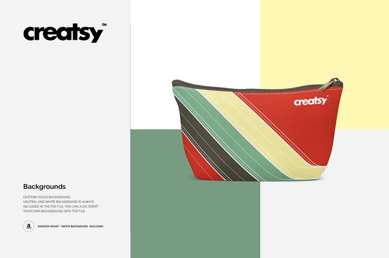 Download Make-up Pouch Mockup Set Cosmetic Bag Mockup Make up bag ...