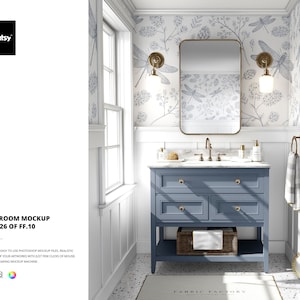 Bathroom Mockup (26FFv.10)