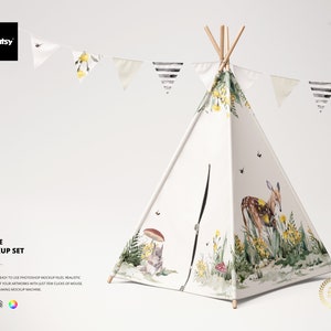 Teepee Mockup Set