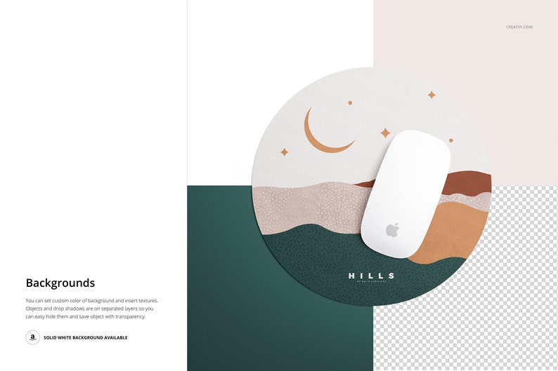 Download On Wood Background Personalized Mouse Pad Mouse Pad Template Round Mouse Pad Mockup Set Electronics Accessories Computers Peripherals Kromasol Com
