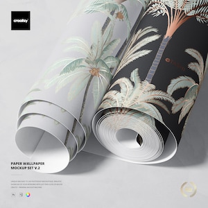 Ensemble de maquettes de papier peint v.2