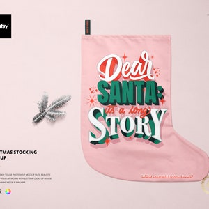 Christmas Stocking Mockup Set