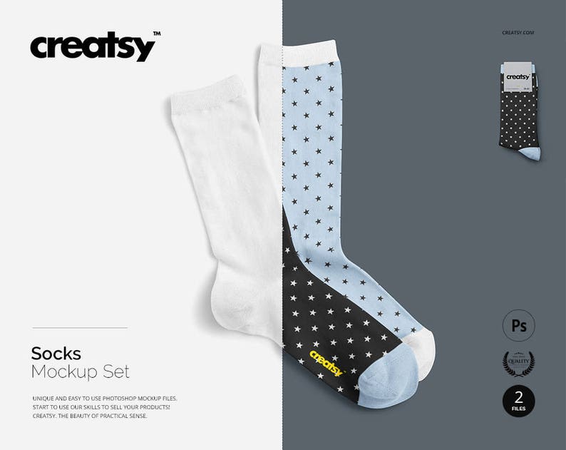 Download Socks Mockup Set Socks Template Sublimation Socks Blank | Etsy