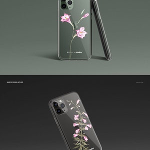 iPhone 11 Pro Clear Case Mockup Set image 4