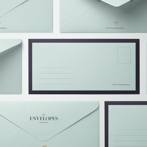 DL Envelope Mockup Set image 7