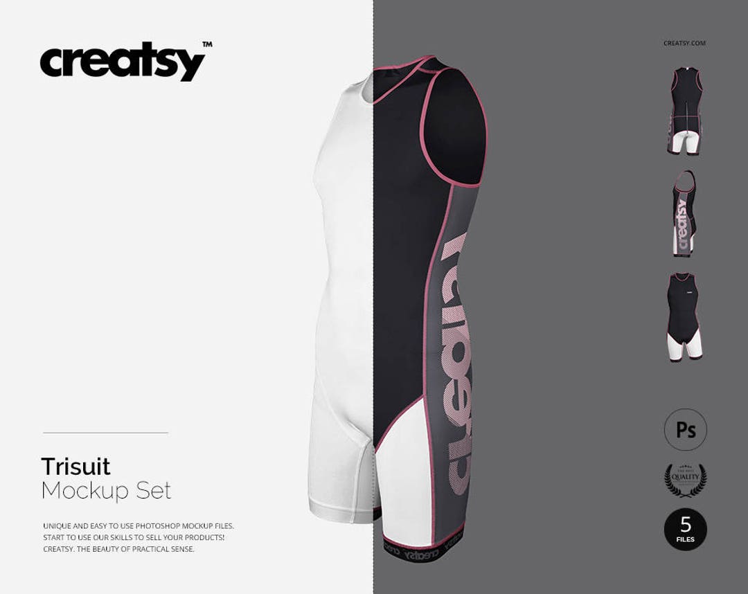 9943+ Trisuit Mockup