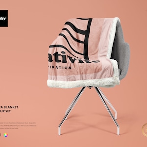 Sherpa Blanket Mockup Set