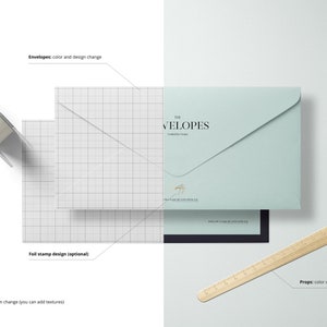 DL Envelope Mockup Set image 3