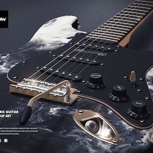 Electric Guitar Mockup Set