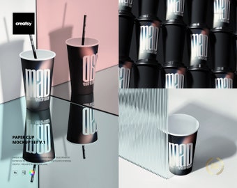 Paper Cup Mockup Set v.1