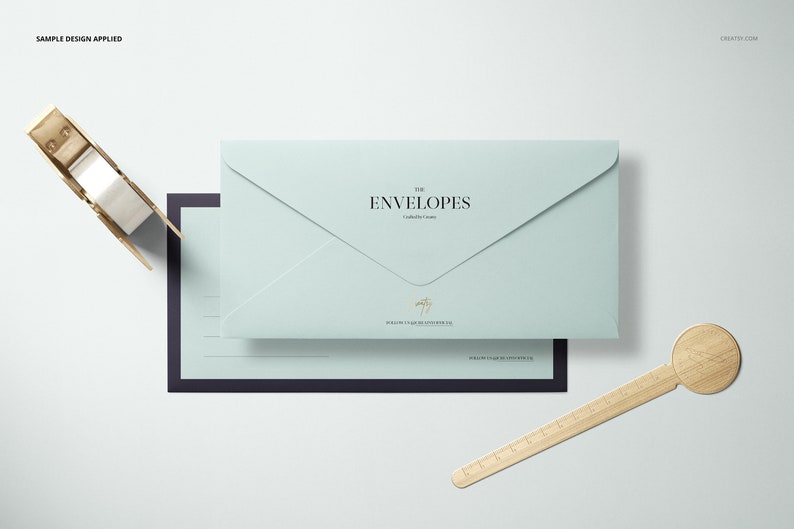 DL Envelope Mockup Set image 5