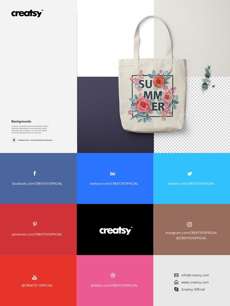 Download Los Angeles Apparel E549 Tote Bag Mockup Set Bag Tempalte ...