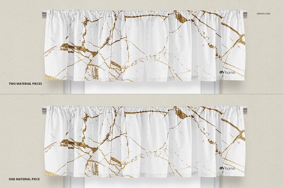 Valance Mockup Set Digital Valance Valancetemaplte Custom Etsy