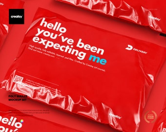 Poly Mailer Mockup Set