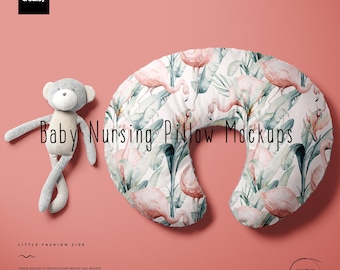 Maqueta de funda de almohada de lactancia Boppy