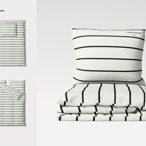 Bedding Set Many Sizes Mockup Set image 9