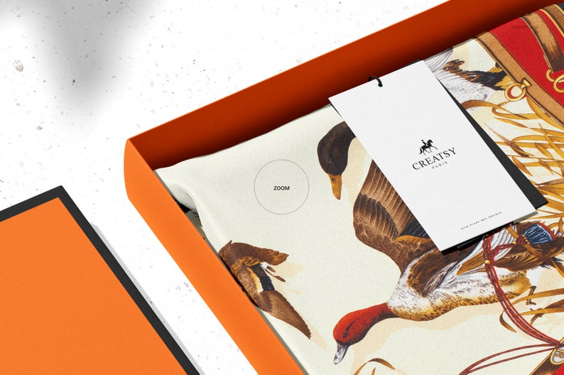 Download Silk Scarf Box Mockup Set 07/FFv.12 | Etsy