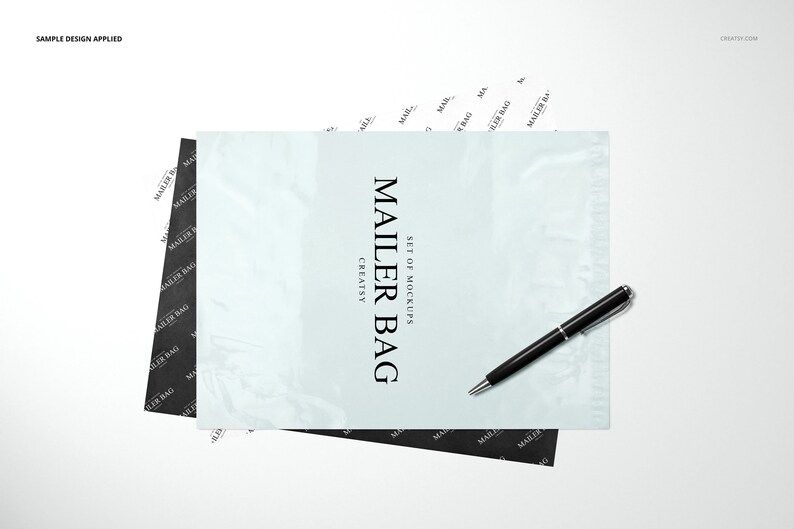 Download Mailing Bag Wrapping Tissue Paper Mockup Set Giftbag | Etsy