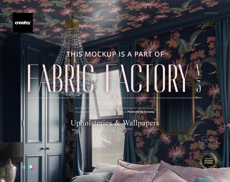Bathroom Wallpaper Mockup image 7