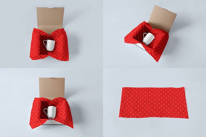 Download Mailing Box Mockup Kraft Boxes Cardboard Box Template Mail ...