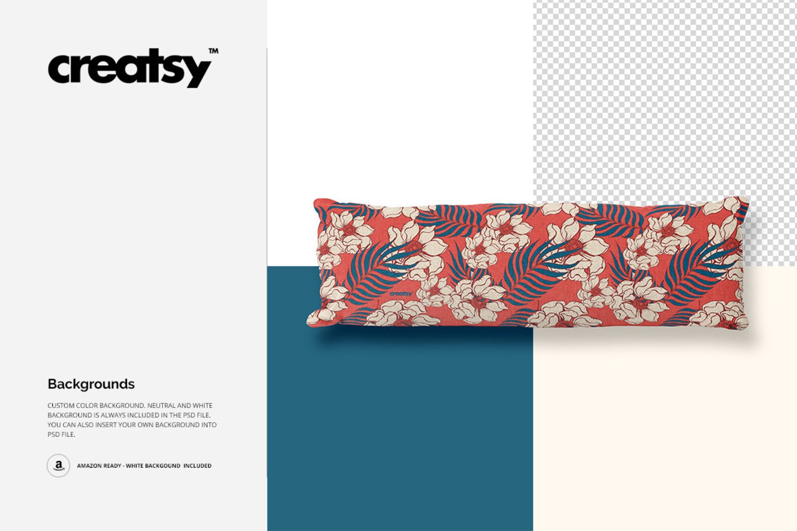 Long Pillow Mockup Set Rectangular Pillow Mockup Etsy